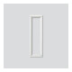 Siedle&Söhne Cadre combiné blanc KR 611-4/1-0 W