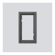 Siedle&Söhne Cadre combiné dgr/igl KR 611-2/1-0 DG-3