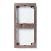 Siedle&Söhne Cadre de montage pour 2 modules MR 611-2/1-0-4