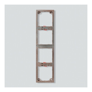 Siedle&Söhne Cadre de montage pour 4 modules MR 611-4/1-0