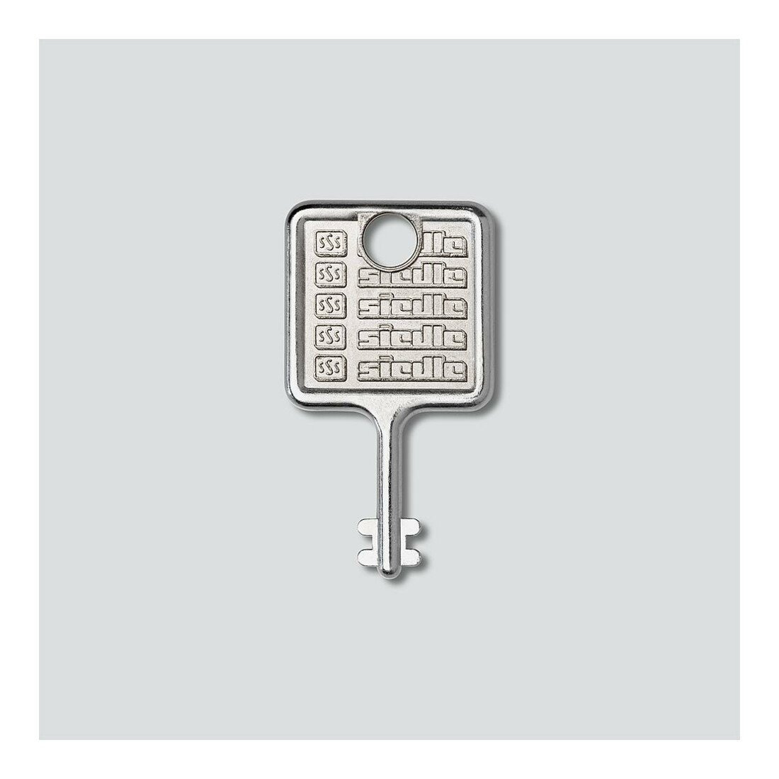 Siedle&Söhne Clé pour cadre de montage en acier inoxydable brossé MR 511/512513/514524