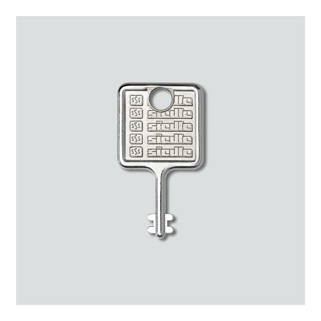 Siedle&Söhne Clé pour cadre de montage en acier inoxydable brossé MR 511/512513/514524