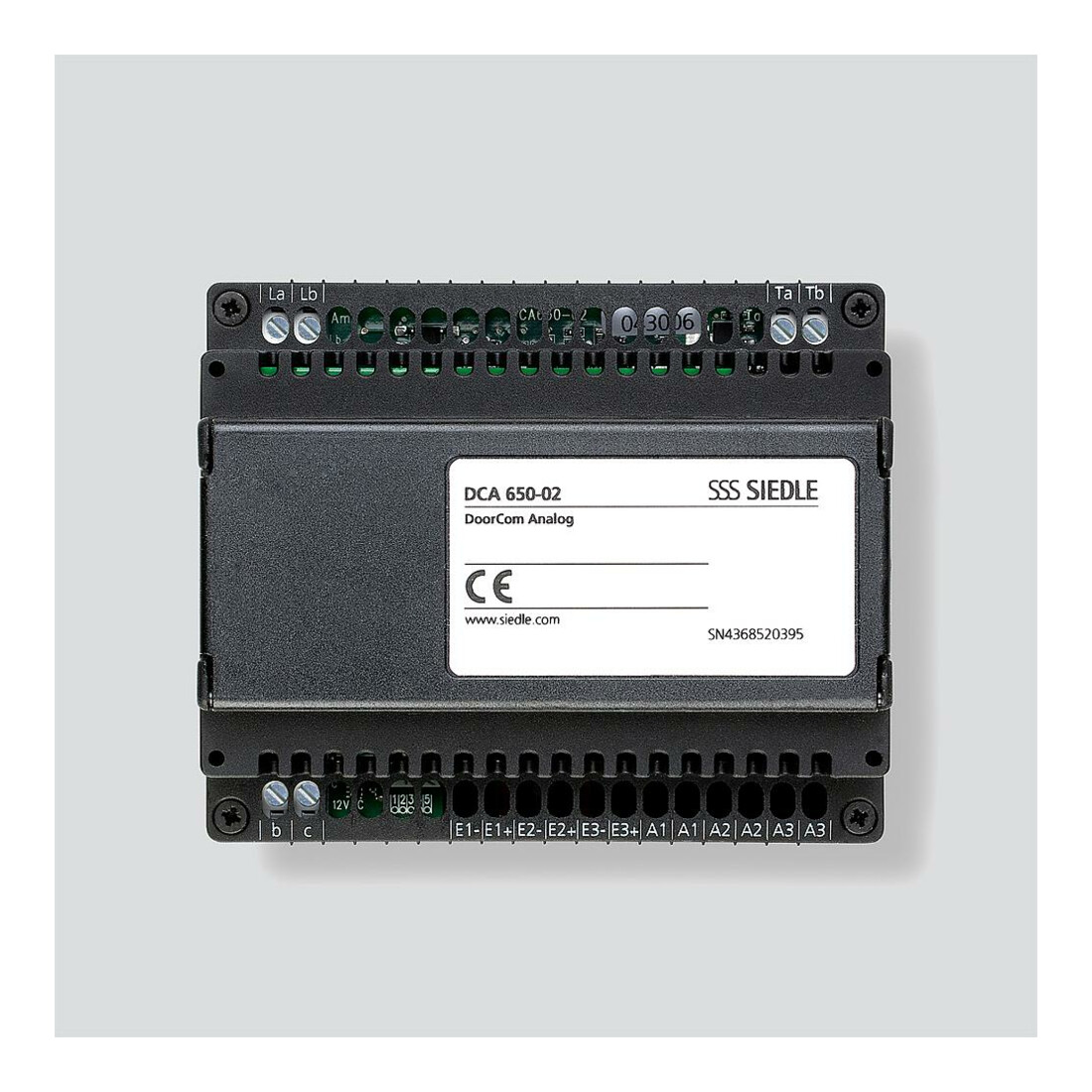 Siedle&Söhne DoorCom Analog pour système bus YR DCA 650-02