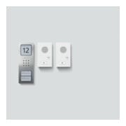 Siedle&Söhne Ensemble audio Siedle Basic SET CAB 850-2 E/W-1