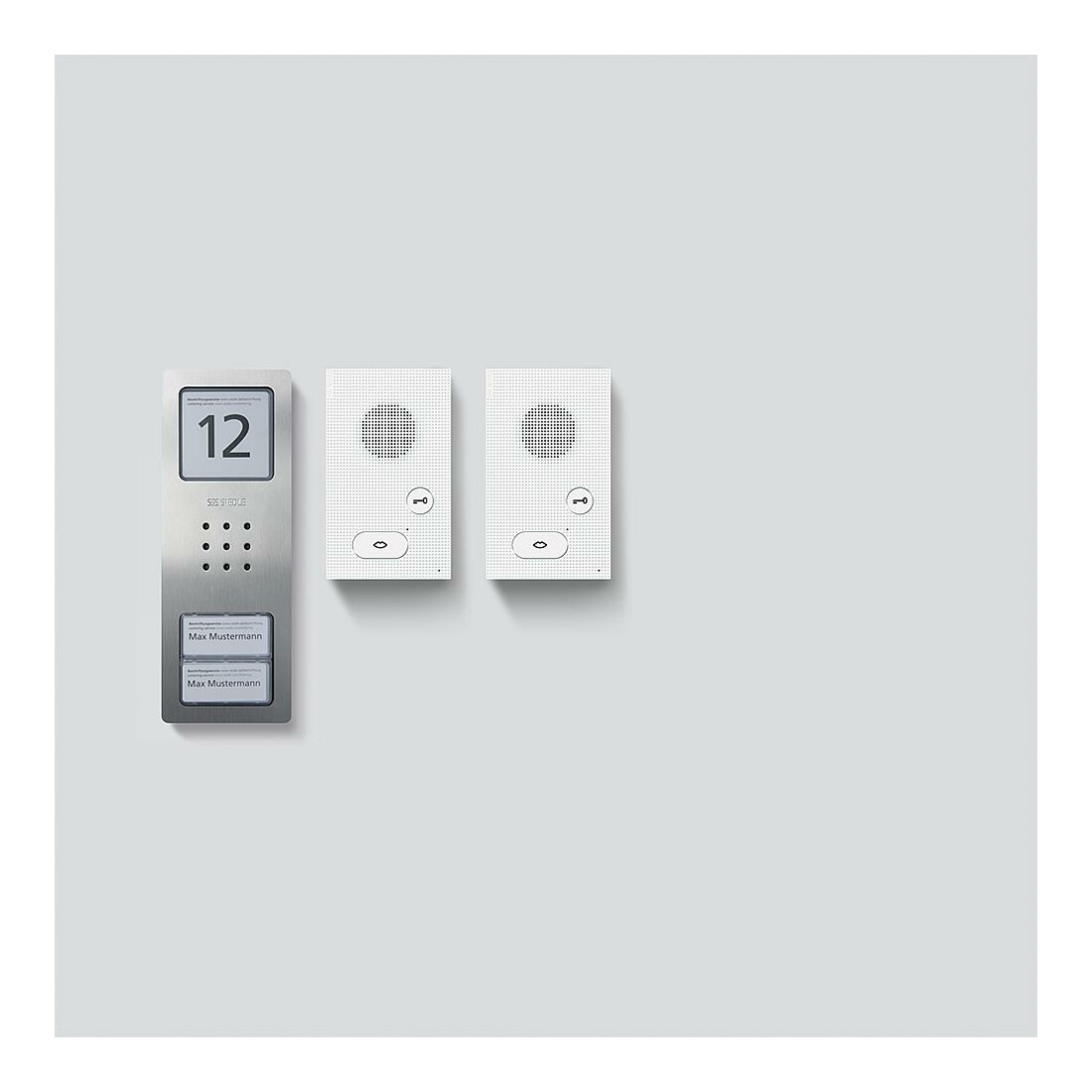 Siedle&Söhne Ensemble audio Siedle Basic SET CAB 850-2 E/W