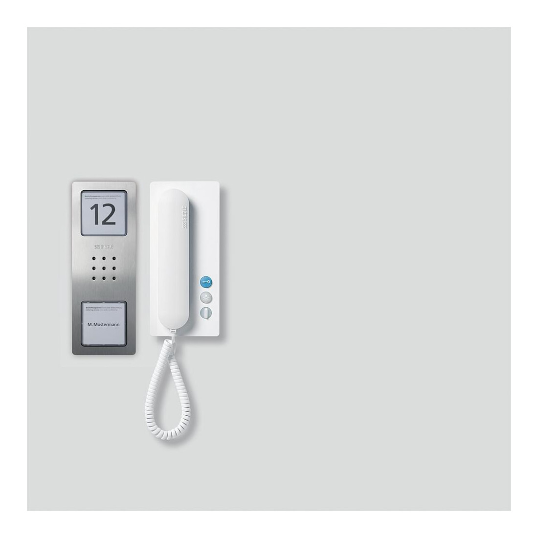 Siedle&Söhne Ensemble audio Siedle Compact SET CA 812-1 E/W