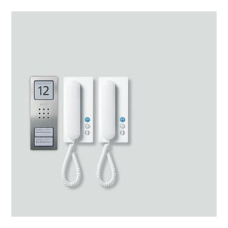 Siedle&Söhne Ensemble audio Siedle Compact SET CA 812-2 E/W