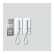 Siedle&Söhne Ensemble audio Siedle Compact SET CA 812-2 E/W-3