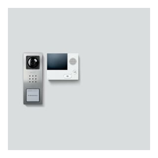 Siedle&Söhne Ensemble vidéo Siedle Basic SET CVB 850-1 E/W