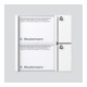 Siedle&Söhne Module à boutons blanc TM 612-2 W