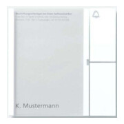 Siedle&Söhne Module à touches blanc TM 612-1 W-4
