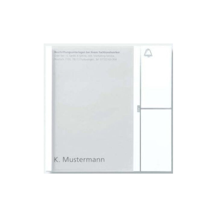 Siedle&Söhne Module à touches blanc TM 612-1 W