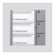Siedle&Söhne Module à touches si/met TM 612-3 SM