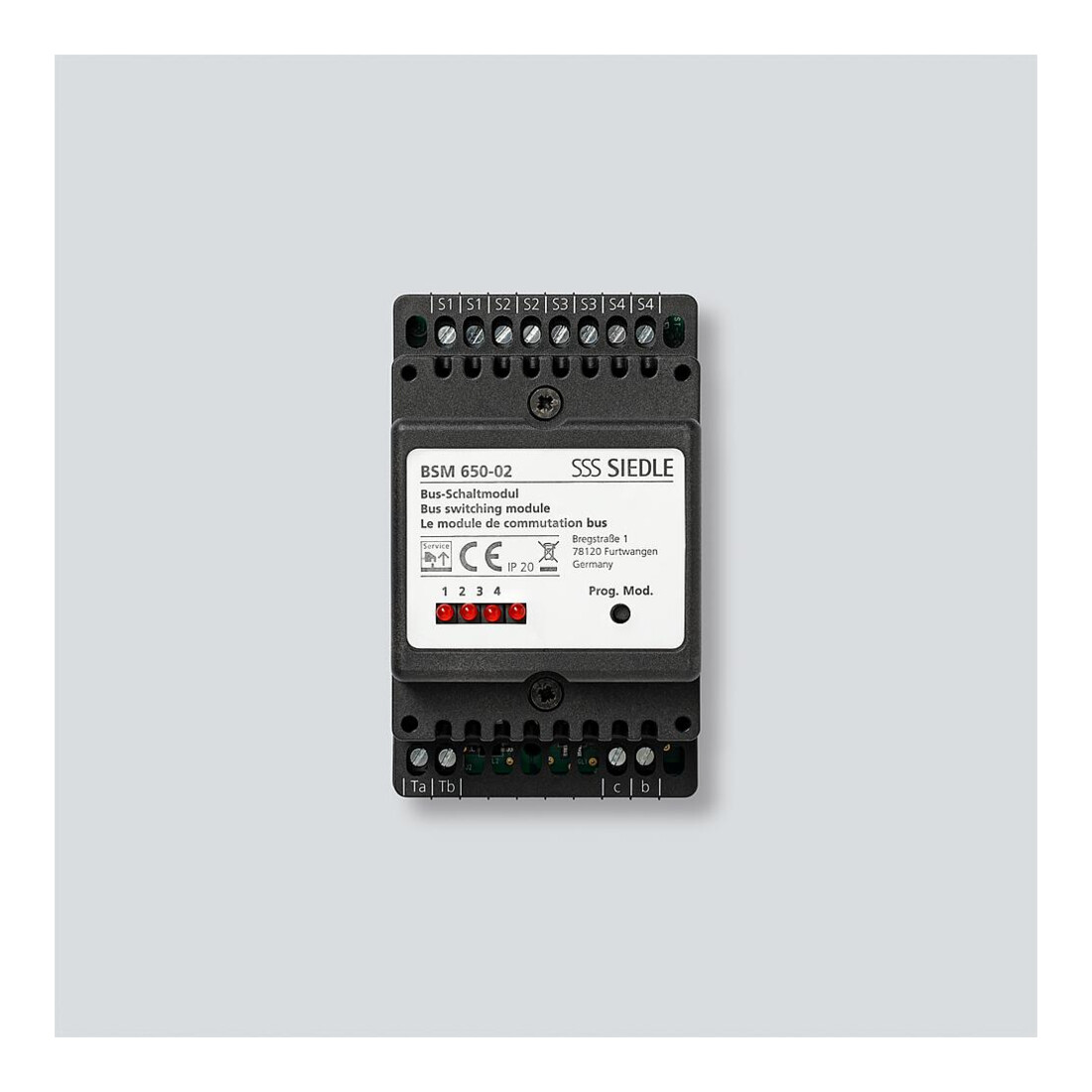 Siedle&Söhne Module de commutation bus pour système bus YR BSM 650-02