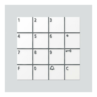 Siedle&Söhne Module de serrure à code blanc COM 611-02 W