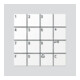 Siedle&Söhne Module de serrure à code blanc COM 611-02 W