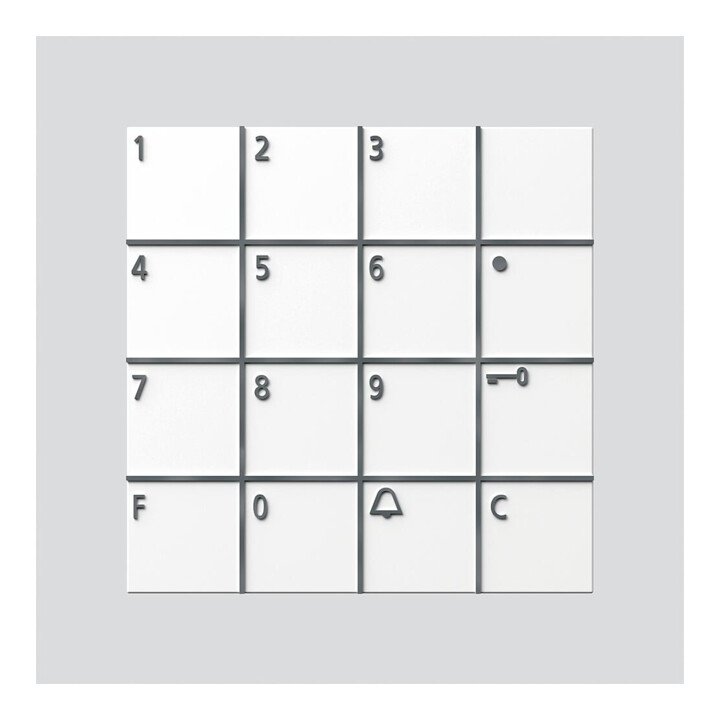 Siedle&Söhne Module de serrure à code blanc COM 611-02 W