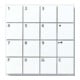 Siedle&Söhne Module de serrure à code blanc COM 611-02 W