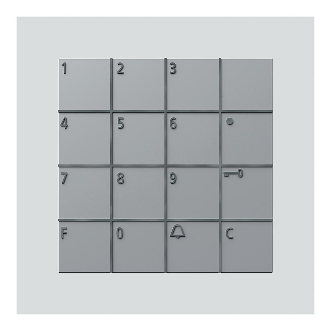 Siedle&Söhne Module de serrure à code si-met COM 611-02 SM