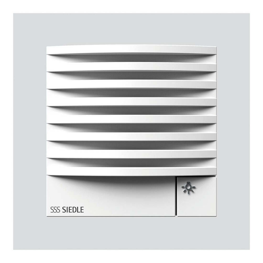 Siedle&Söhne Module haut-parleur de porte blanc TLM 612-02 W