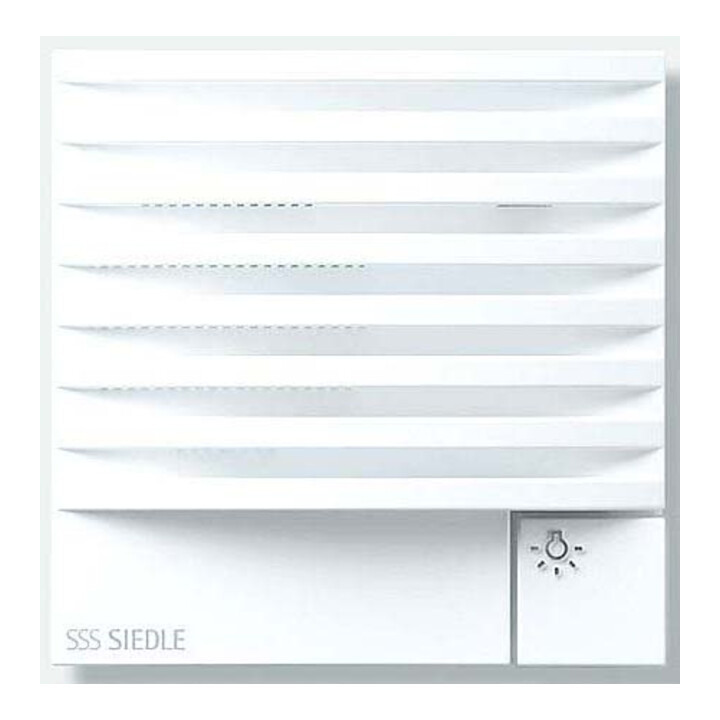 Siedle&Söhne Module haut-parleur de porte blanc TLM 612-02 W