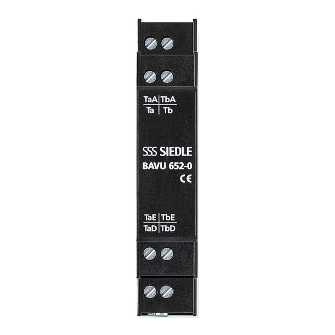 Siedle&Söhne Répartiteur audio/vidéo bus asymétrique noir BAVU 652-0
