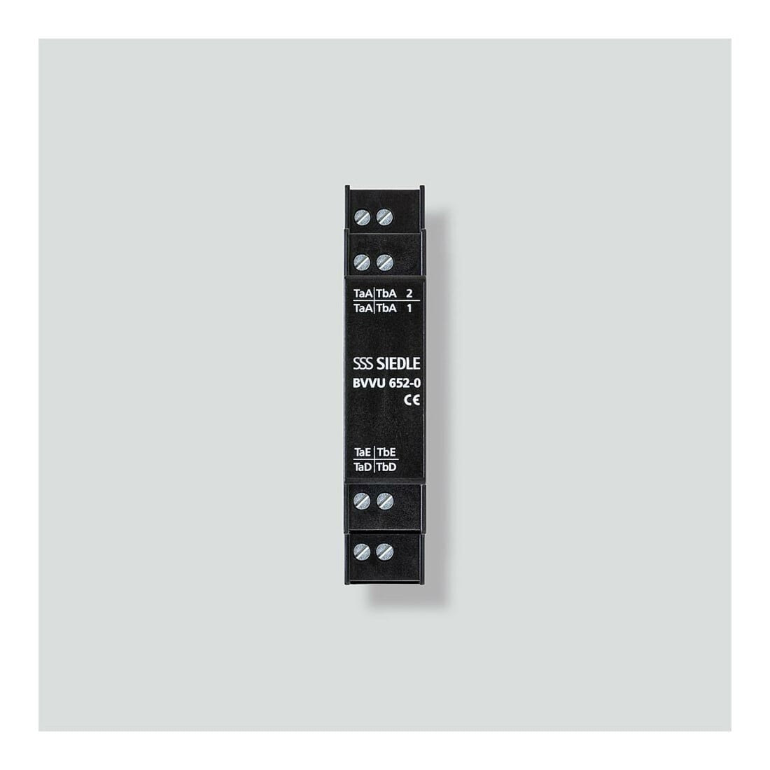 Siedle&Söhne Répartiteur vidéo bus asymétrique noir BVVU 652-0