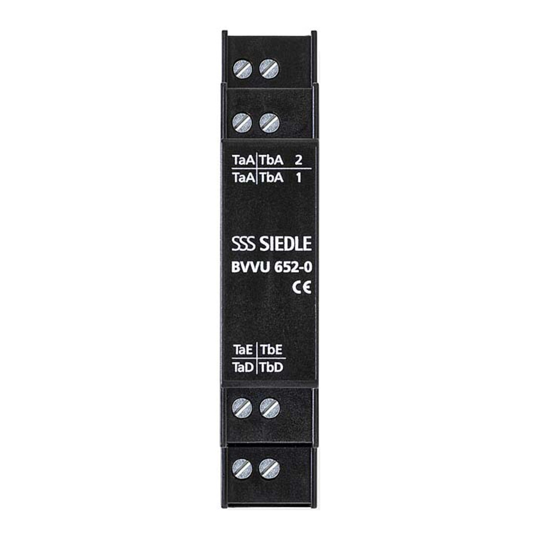 Siedle&Söhne Répartiteur vidéo bus asymétrique noir BVVU 652-0