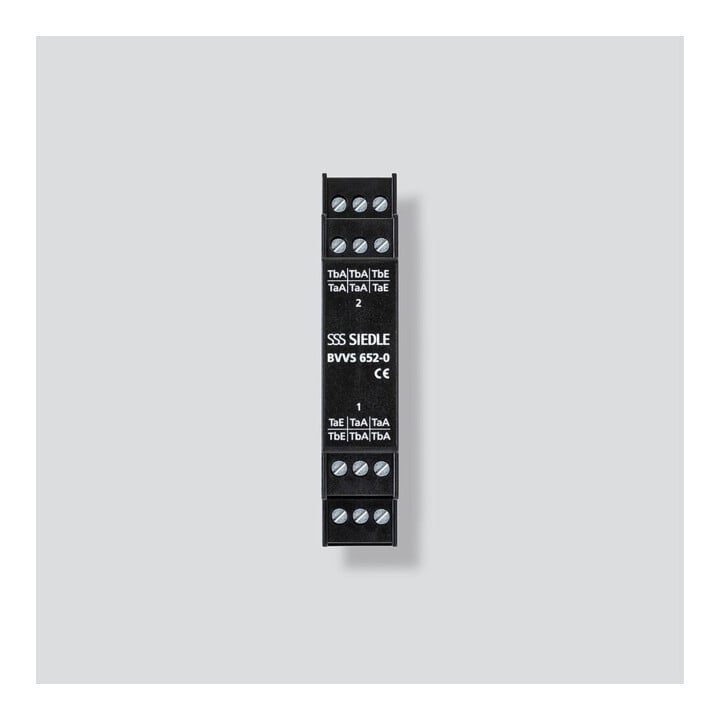 Siedle&Söhne Répartiteur vidéo bus symétrique noir BVVS 652-0