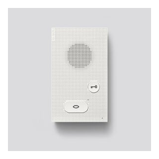 Siedle&Söhne Station audio intérieure Basic blanc signal AIB 150-01