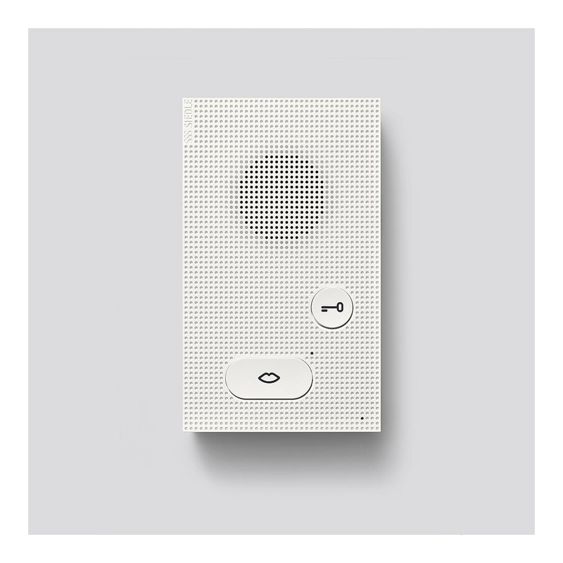 Siedle&Söhne Station audio intérieure Basic blanc signal AIB 150-01