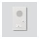 Siedle&Söhne Station audio intérieure Basic blanc signal AIB 150-01