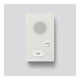 Siedle&Söhne Station audio intérieure Basic blanc signal AIB 150-01
