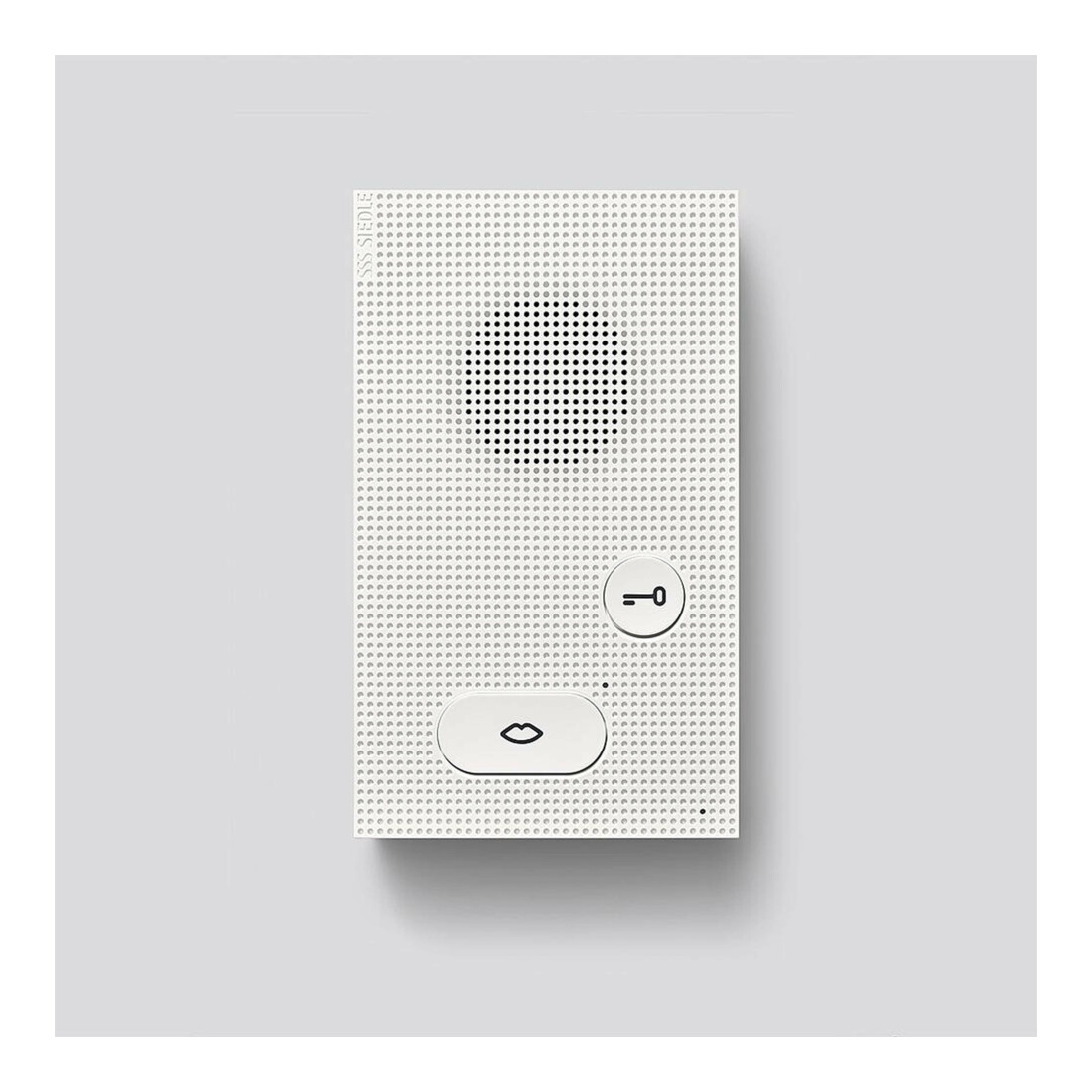 Siedle&Söhne Station audio intérieure Basic blanc signal AIB 150-01