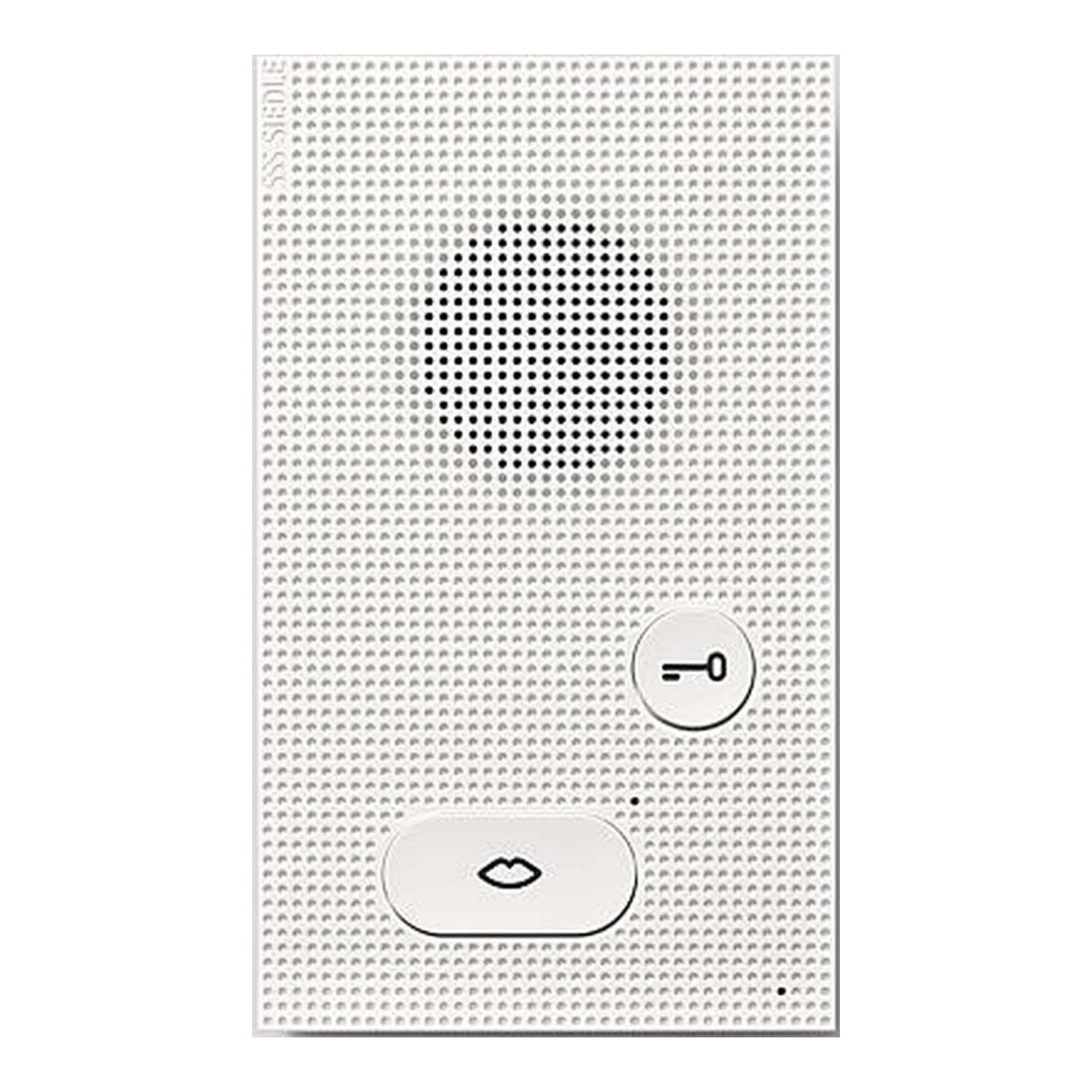 Siedle&Söhne Station audio intérieure Basic blanc signal AIB 150-01