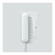 Siedle&Söhne Téléphone bus Comfort blanc BTC 850-02 W-1