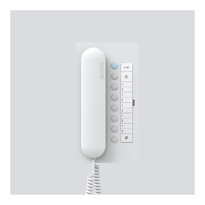 Siedle&Söhne Téléphone bus Comfort blanc BTC 850-02 W