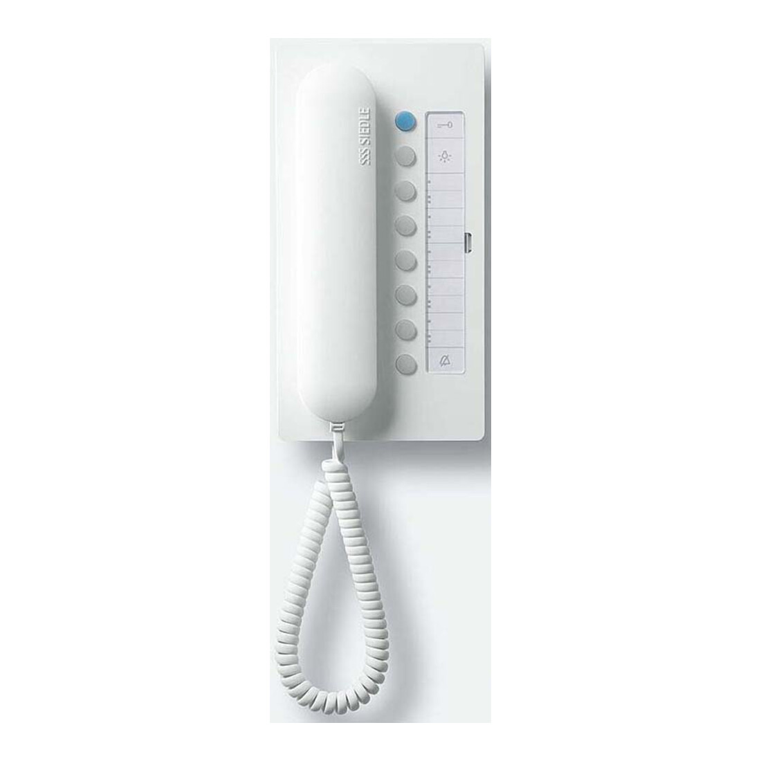 Siedle&Söhne Téléphone bus Comfort blanc BTC 850-02 W