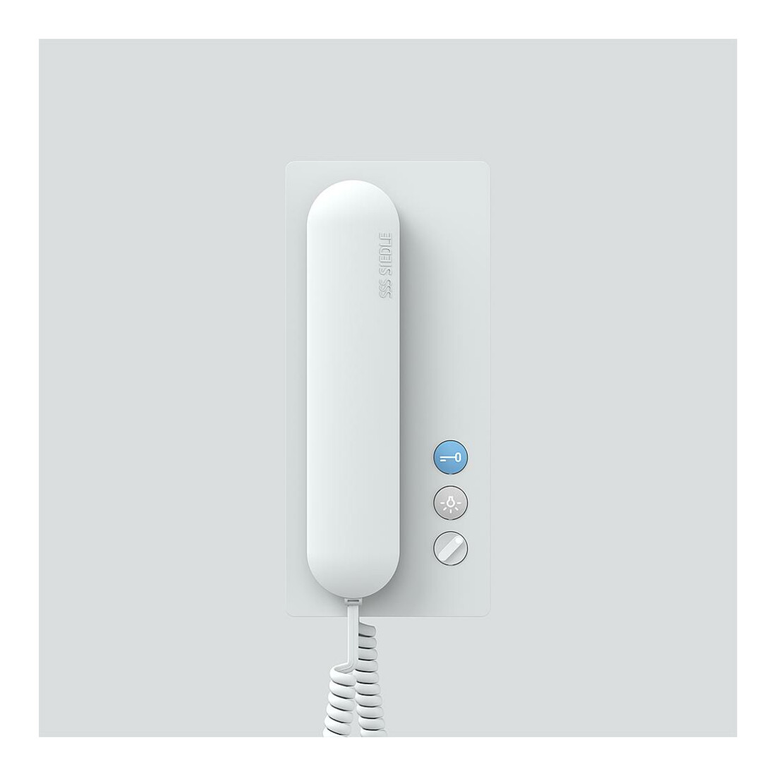 Siedle&Söhne Téléphone d'entrée 6+N blanc HTA 811-0 W