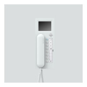 Siedle&Söhne Téléphone d’entrée vidéo Access, blanc AHTV 870-0 W-1