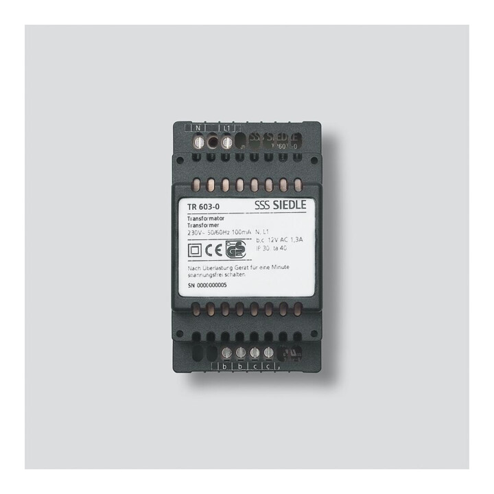 Siedle&Söhne Transformateur TR 603-0