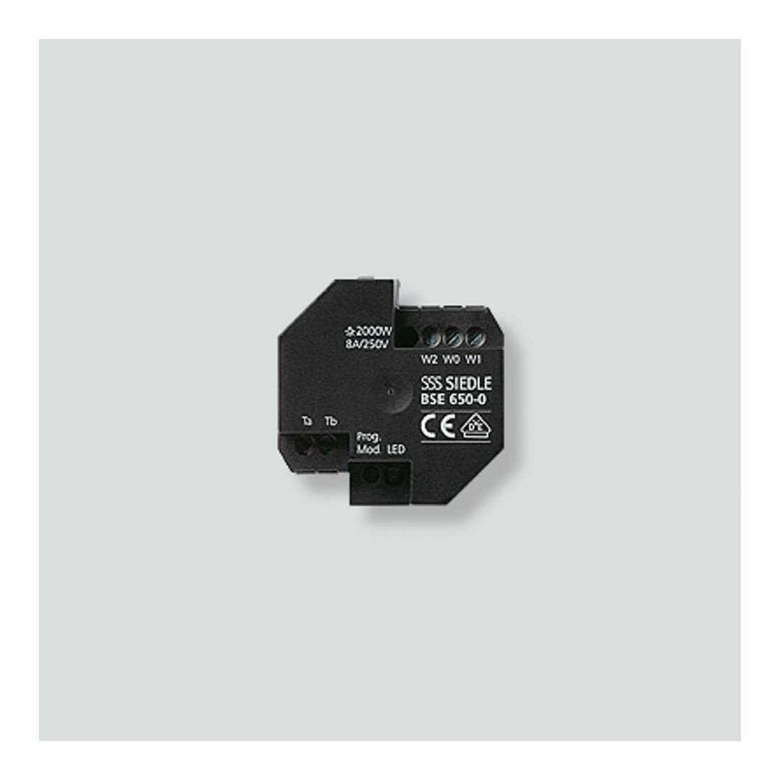Siedle&Söhne Unité de commande bus Noir BSE 650-02