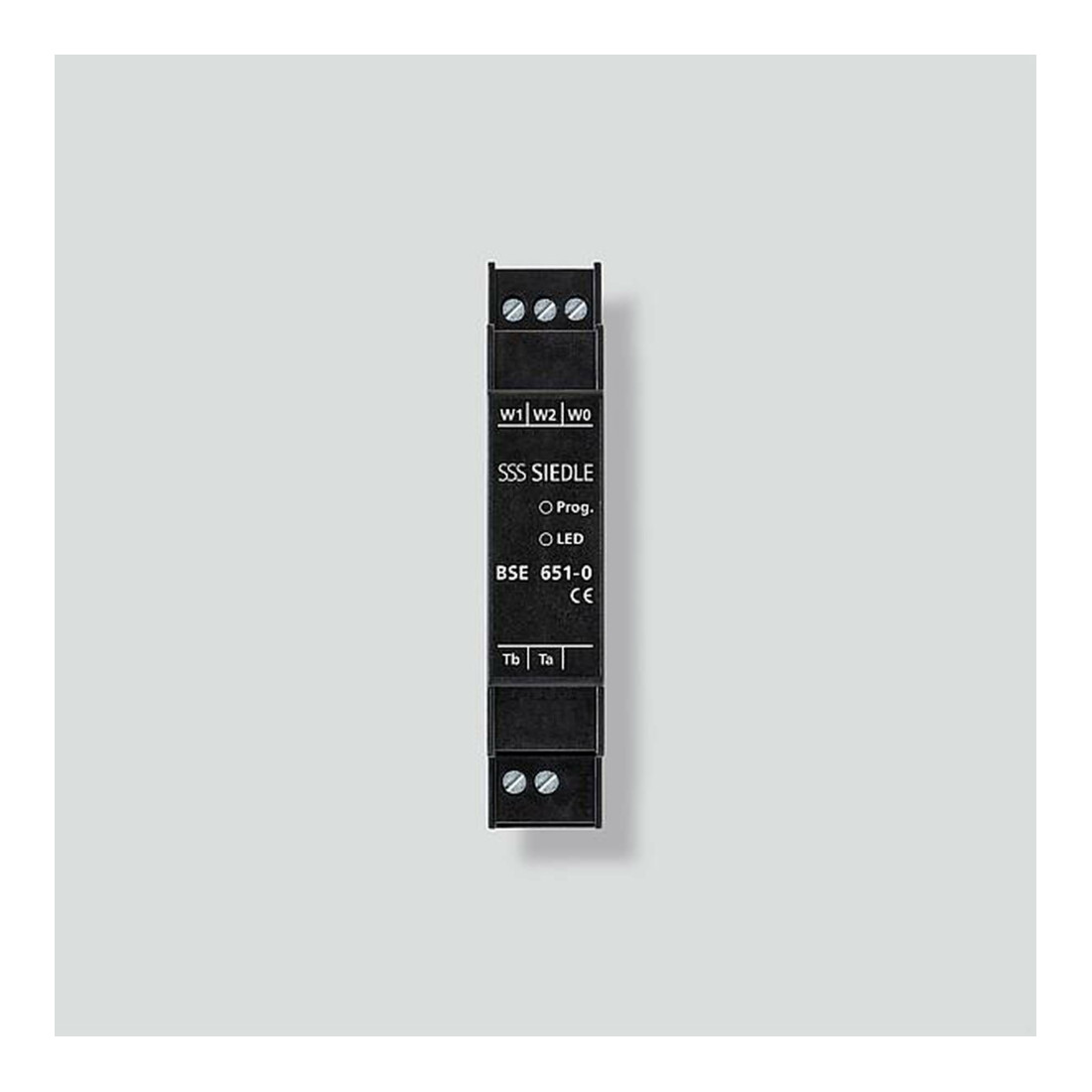 Siedle&Söhne Unité de commande bus noire pour rail DIN BSE 651-0
