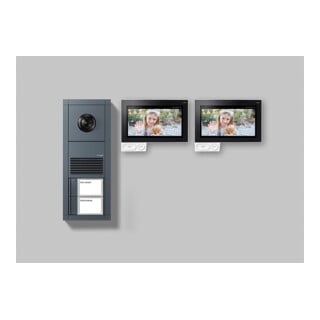 Siedle Video Set Vario Axiom VVA 700-2 anthrazitgrau