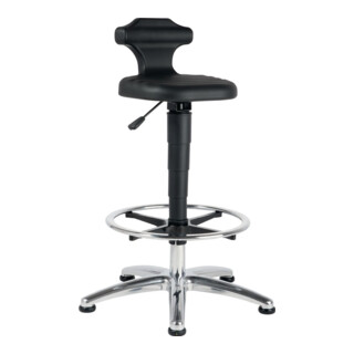 Siège assis-debout Flex mousse intégrale H. d'assise réglable 510-780 mm avec an