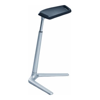Siège assis-debout mousse intégrale H. d'assise réglable 620-850 mm aluminium ar