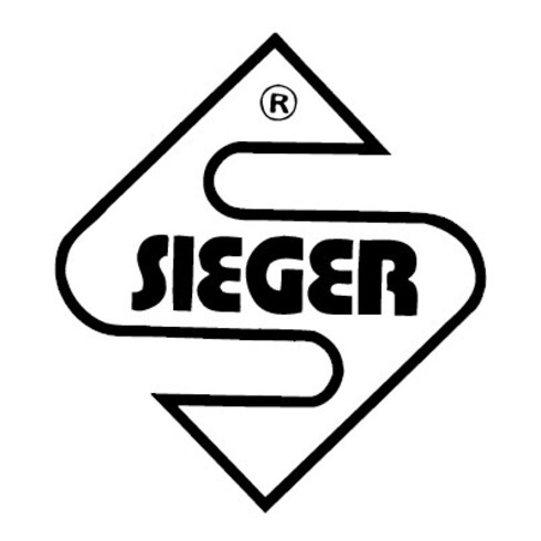 Sieger Marteau à poser les dalles 1500g rond Idealspaten