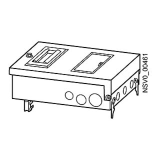 Siemens Abgangskasten BD2-AK2M2/F IP54 8TE