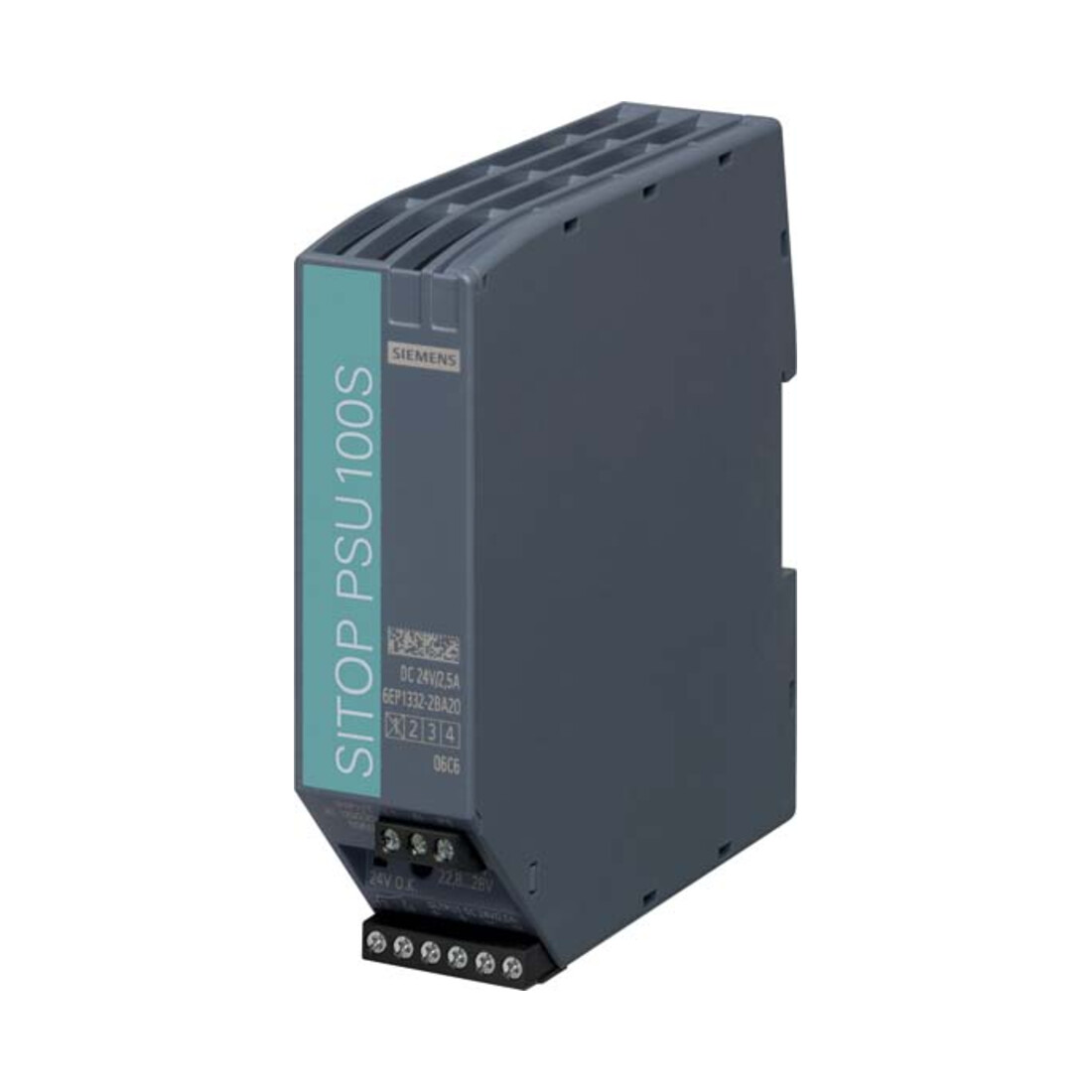 Siemens Alimentation industrielle numérique 1-ph, 24 VCC, 2,5 A, IP20 6EP1332-2BA20