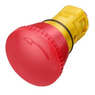 Siemens Betätigungselement Not-Aus-Pilzdrucktaster 3SB2000-1AC01 16mm rund rot